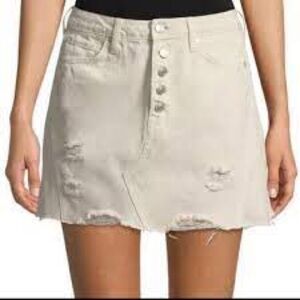 Free People Denim Mini-Skirt - EUC